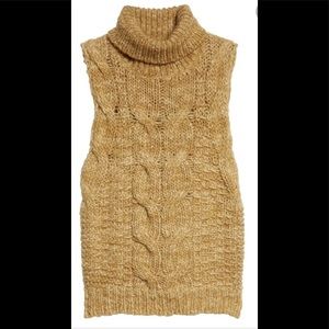 Bytimo turtleneck mustard wool sweater S